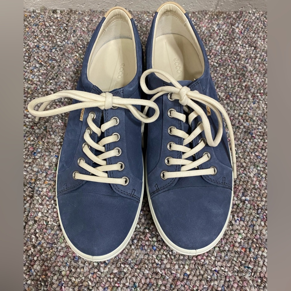Womens Blue Casual Sneakers